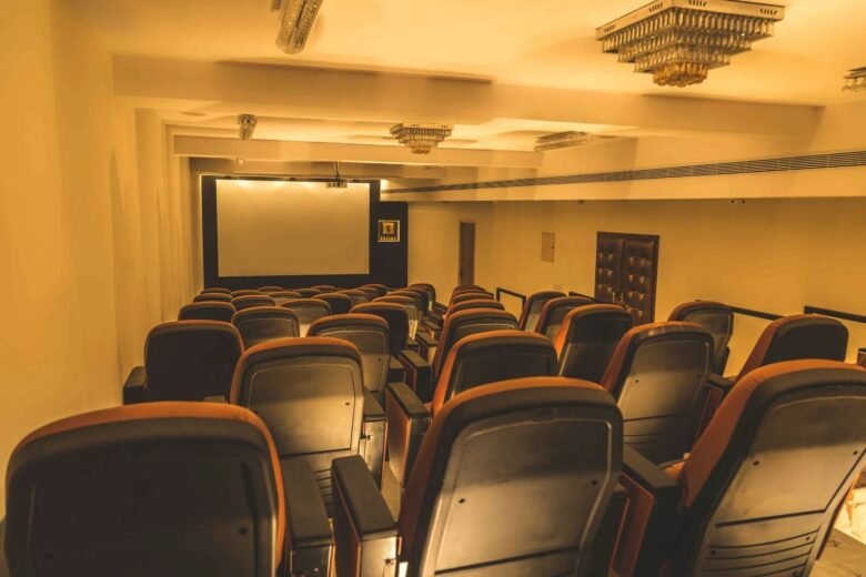 Altura23 private screening and training room with 50 theatre seats